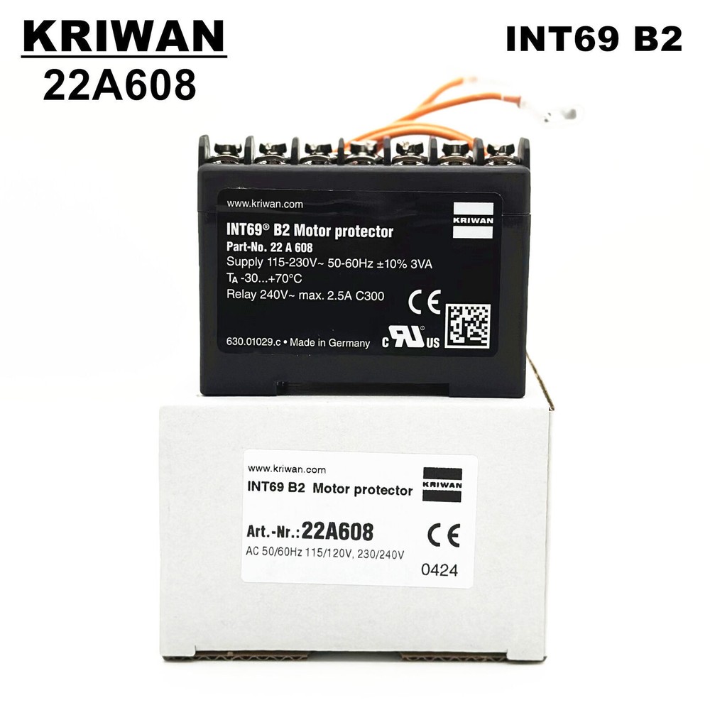 1pc KRIWAN INT69 B2  22A608 Compressor Protection Module