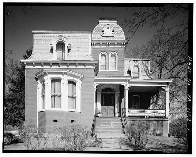 William Carroll House, Harrison Eleventh Streets, Lynchburg, Lynchburg, VA