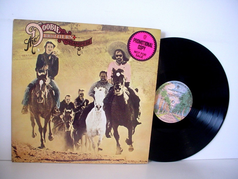 THE DOOBIE BROTHERS Stampede original PROMO LP from 1975 WB BS 2835 Promotional
