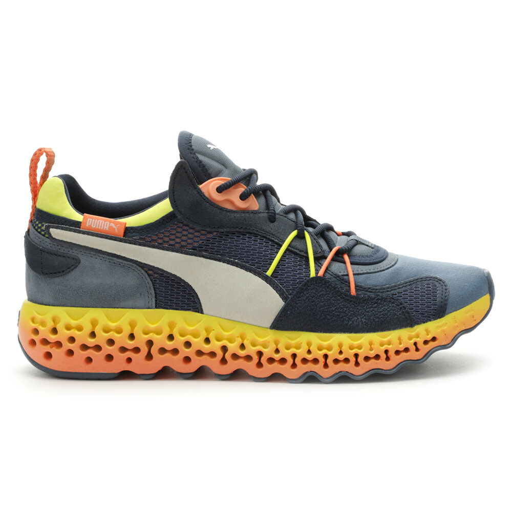 PUMA Calibrate Restored Excursion Mens Blue Lace-Up Casual Sneakers 38835