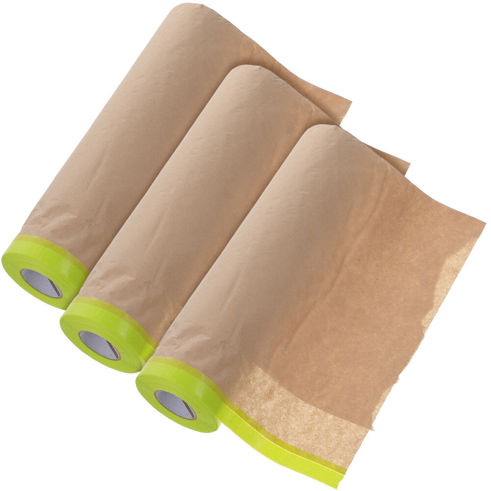 3 Rolls Paint Masking Paper Masking Paper Paint Masking Paper Masking Film