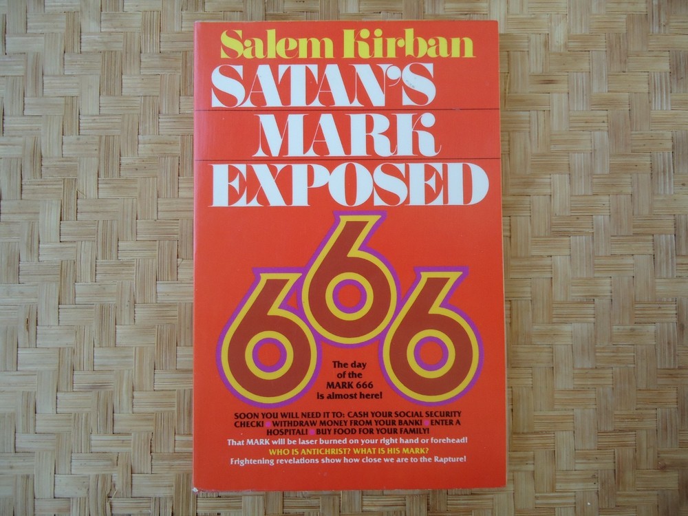 Satan's Mark Exposed 666 PB Book by Salem Kirban VTG Religious Study