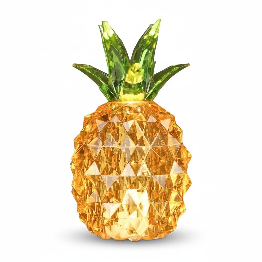 Gold Pineapple Lamp for Home Decor, 4.95 Inch 2.95 x x 4.92 inches,