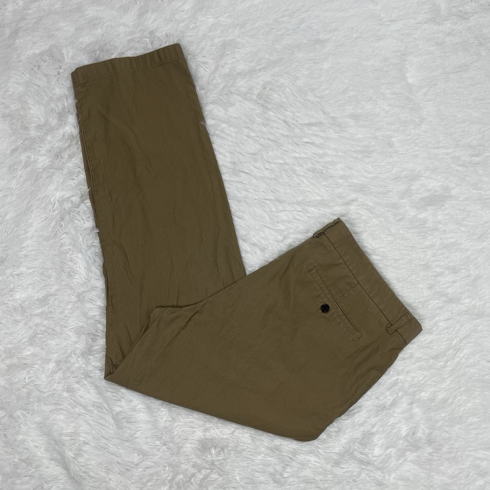 Banana Republic Gavin Chino Pants Men’s Size 38x30 Tan Khaki Straight Leg Office