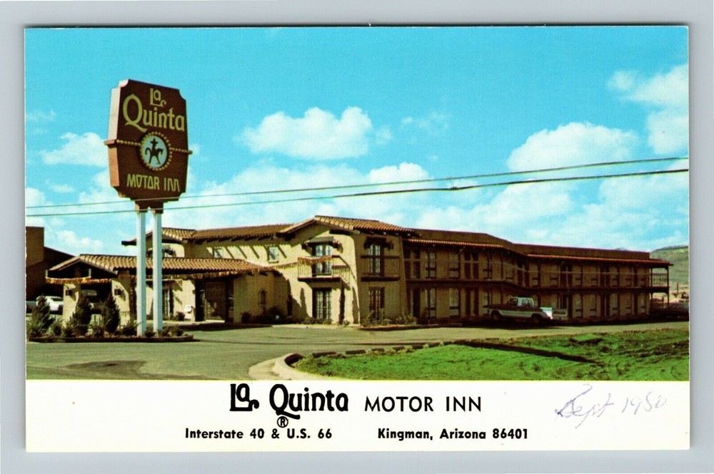 Kingman AZ-Arizona, La Quinta Motor Inn, Vintage Postcard
