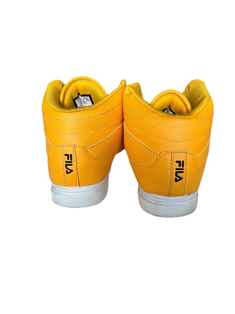 FILA High Top Sneakers Yellow Men’s US 7 / EU 39.5 Streetwear Casual Shoes