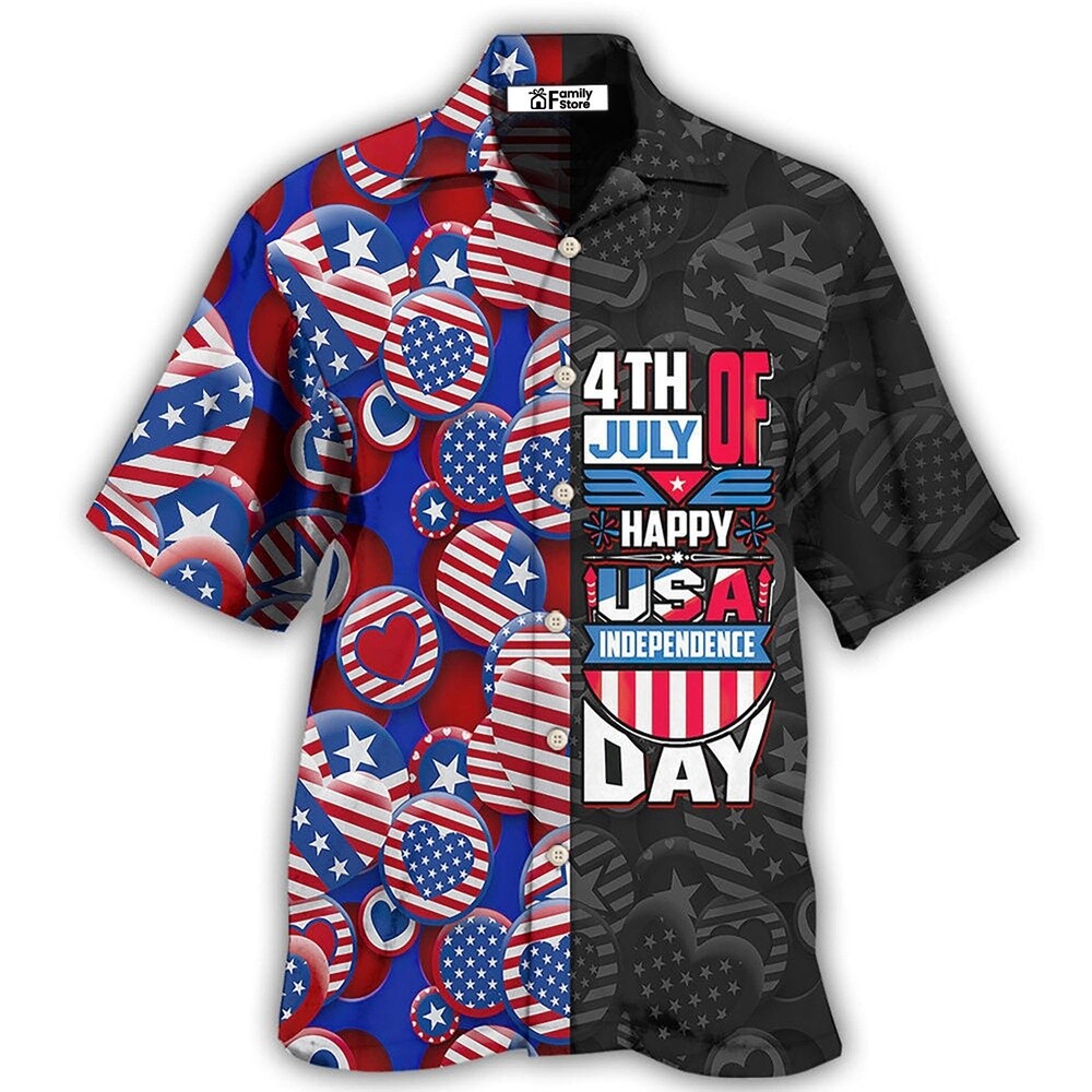 America Independence Day Fourth Of July Happy Usa Hawaiian Shirt 4th Of July Haw