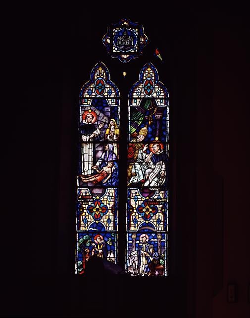 St. Dominic Catholic Church,Washington,DC,Stained Glass Window,Highsmith 1