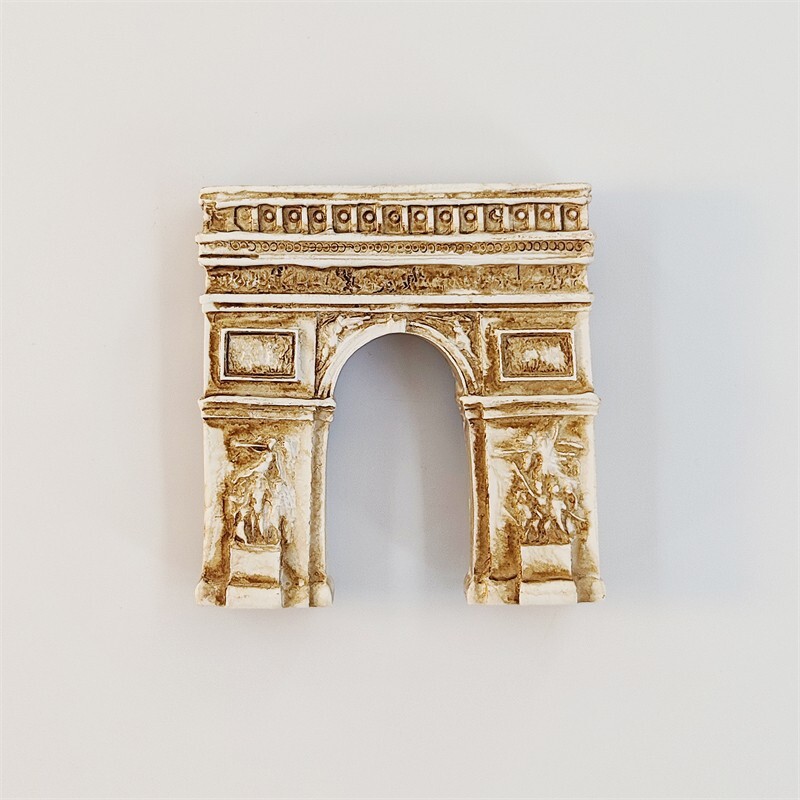 France Paris Arc de Triomphe Tourist Souvenir 3D Resin Fridge Magnet Craft Gift