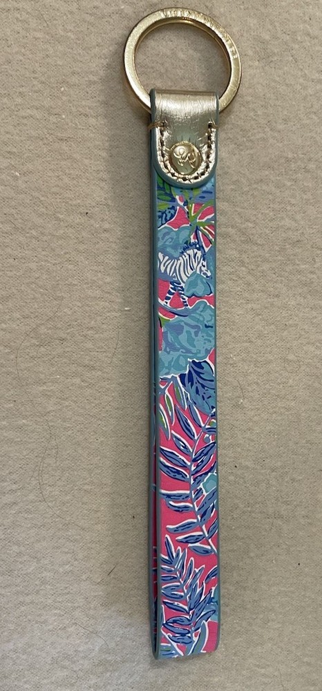 Lilly Pulitzer Floral keychain