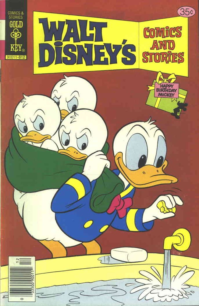 Walt Disney Comics and Stories 459 FN Gold Key December 1978 Donald Duck