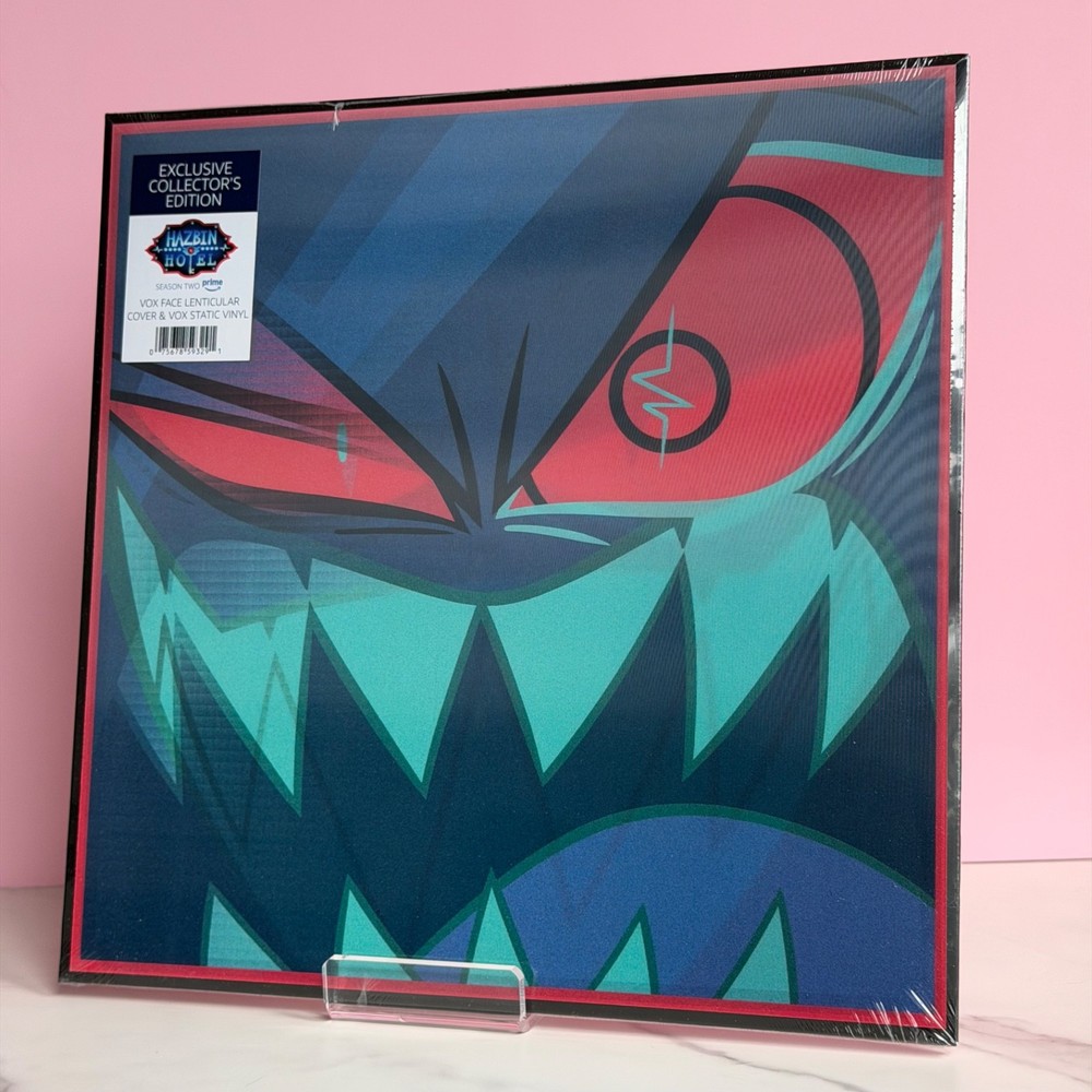 Hazbin Hotel Season Two Soundtrack Vox Lenticular Exclusive Vinyl LP NEW SEALED