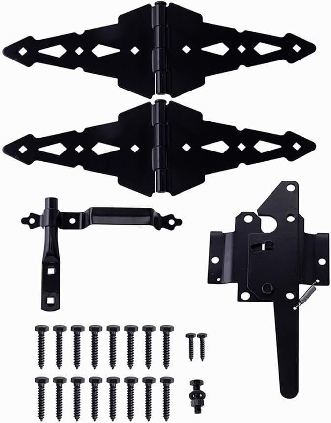 Wood Gate Hardware Set - Heavy Duty 8