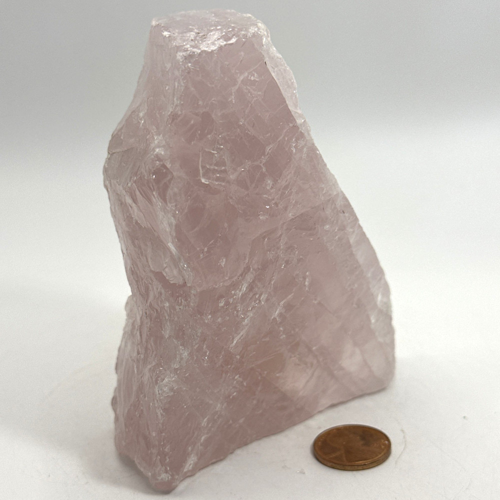 Beautiful Brazilian Rose Quartz Specimen 465 Grams