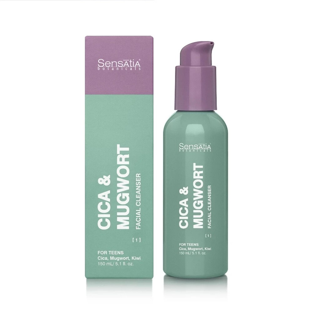Sensatia Botanicals Cica & Mugwort Facial Cleanser 150mL | Natural Face Wash