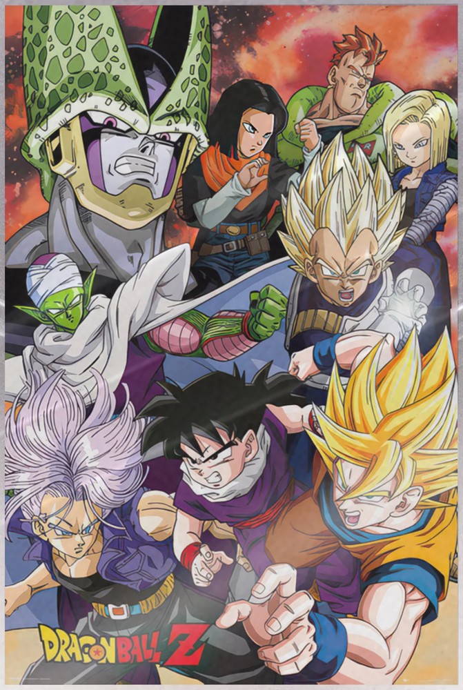 Dragonball Z - Poster (Cell Saga - Characters) (Size: 24