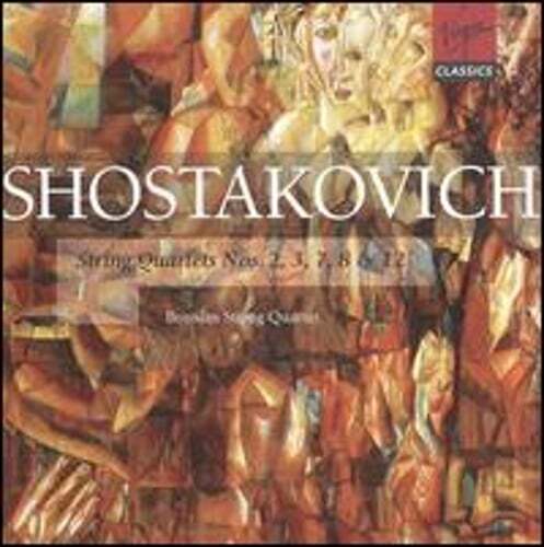 Shostakovich: String Quartets Nos. 2, 3, 7, 8 & 12 by Borodin Quartet: Used