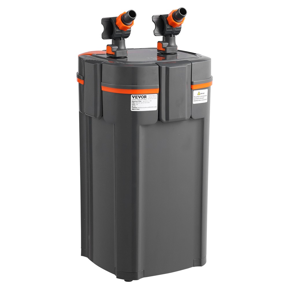 VEVOR 55 Gallon Aquarium Canister Filter 7w UV Sterilizer 225GPH
