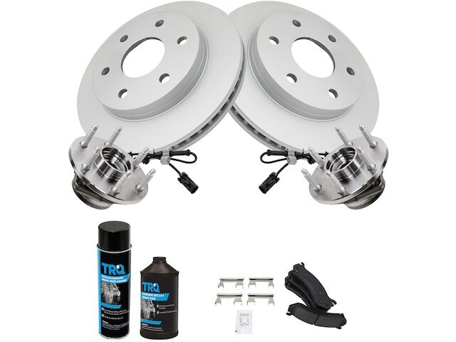 2000-2006 Suburban 1500 Front Brake Pad Rotor & Wheel Hub Kit 36GPBK