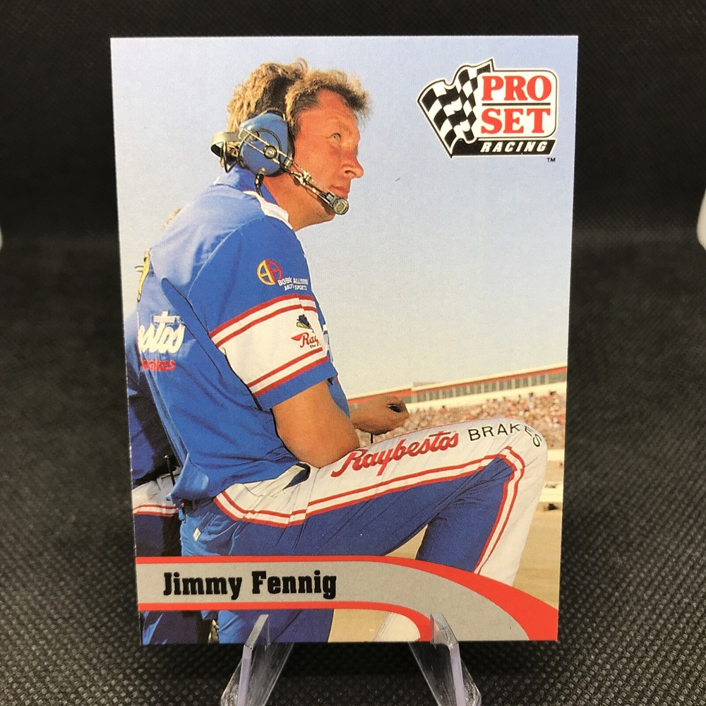 Jimmy Fennig #217 1992 Pro Set Bobby Allison Racing