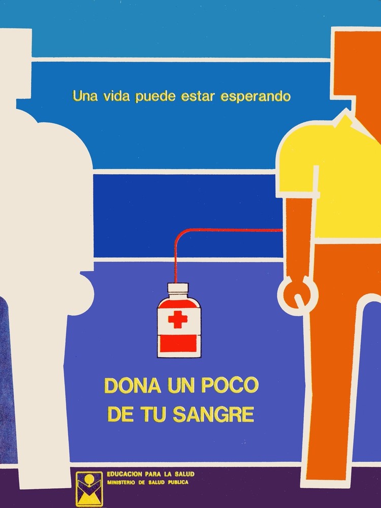 Donate Blood Decorative Poster. Fine Graphic Art. Wall Interior Design 2470