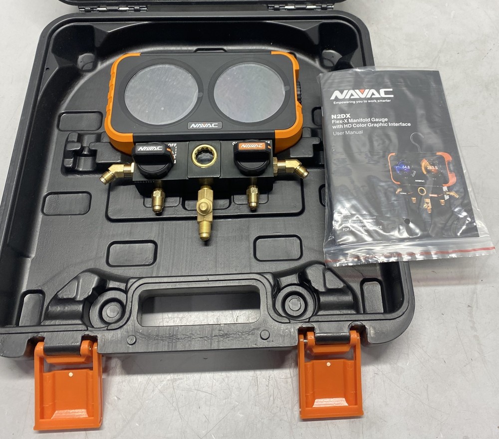 NAVAC N2DX FLEX-X Manifold Gauge Set