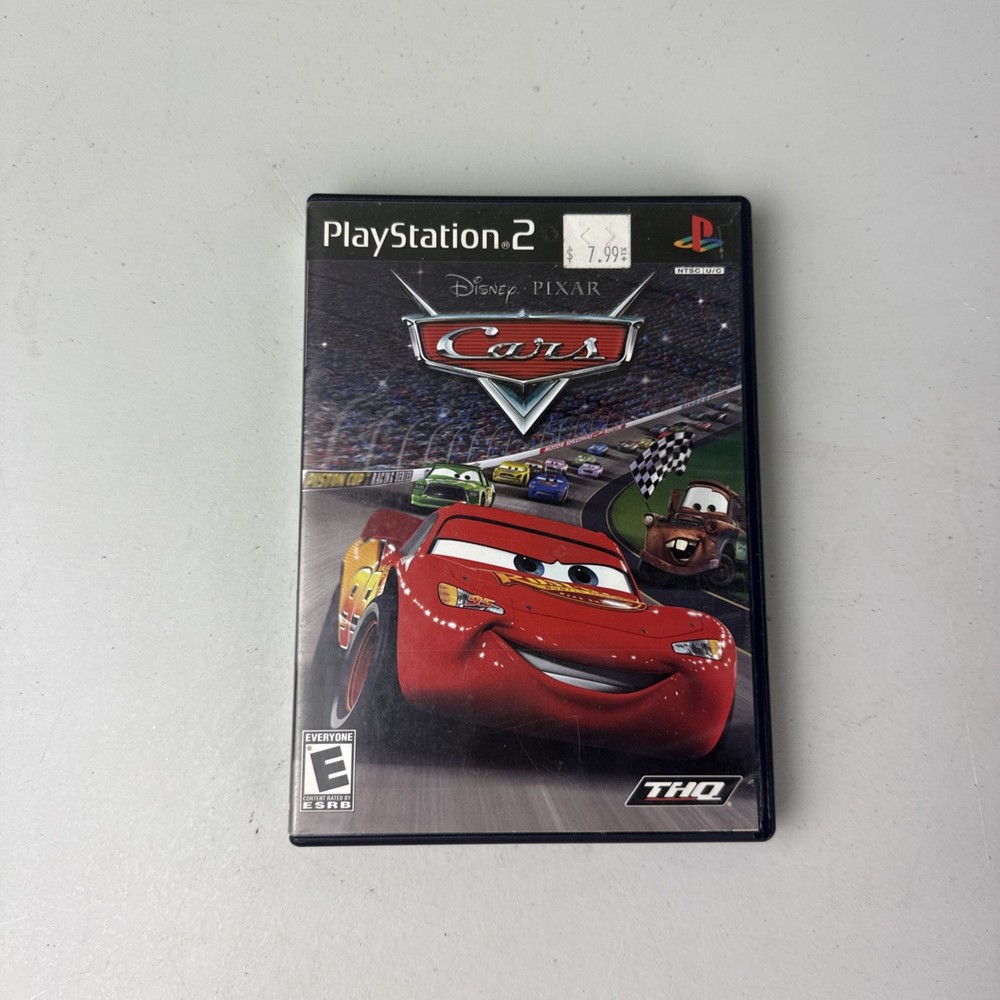 Disney Pixar Cars (Sony PlayStation 2, 2006) PS2 - Complete w/ Manual CIB