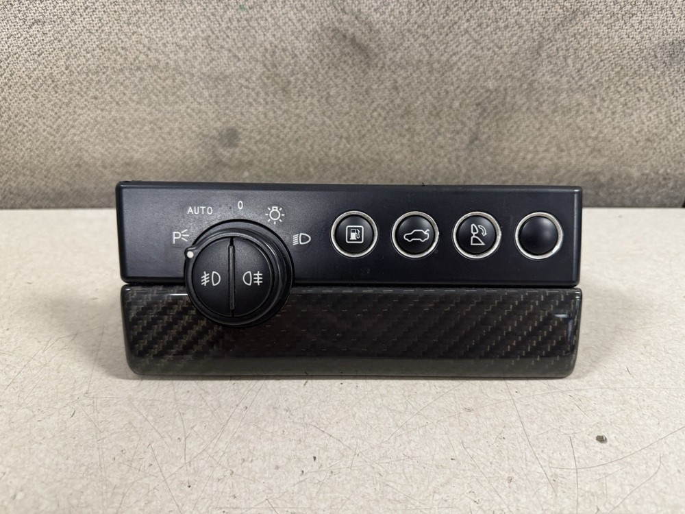 2003-2013 Maserati Quattroporte M139 Headlight Switch with Carbon Fiber Trim