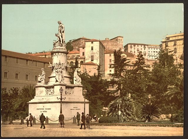 Photo:Columbus Monument, Genoa, Italy
