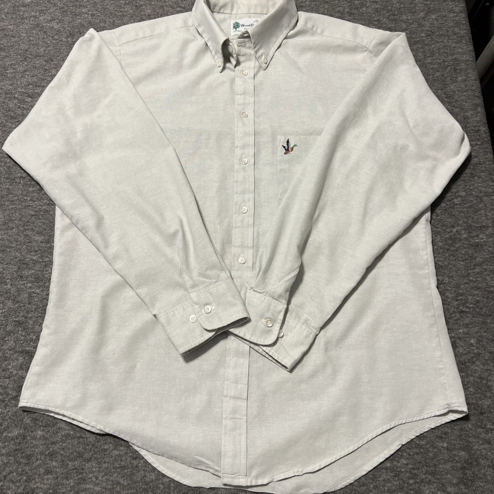 Vintage Wood Haven Mens Shirt Sz XL (17-17 1/2) Made in USA Ready To Wear