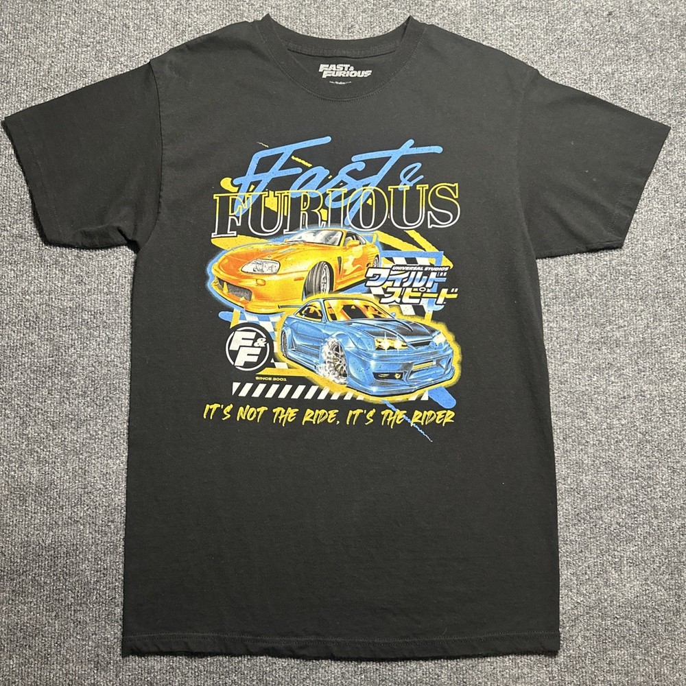 Vintage Fast And Furious T-Shirt Size M Movie Promo Universal Studios 2001