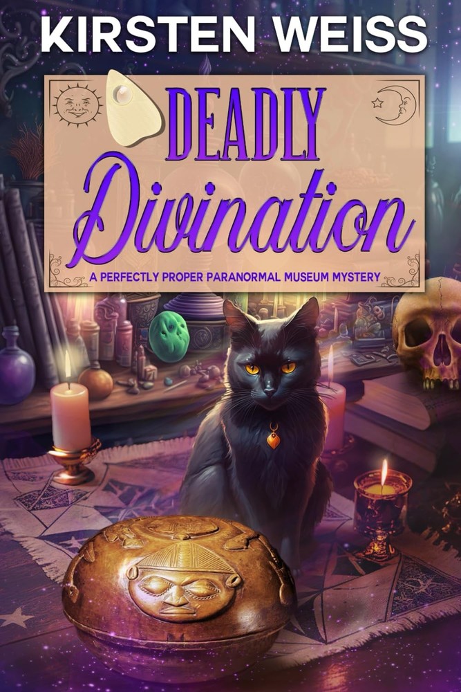 Deadly Divination: Book 7 in the Paranormal Museum Cozy Mystery Novels (A Perfec