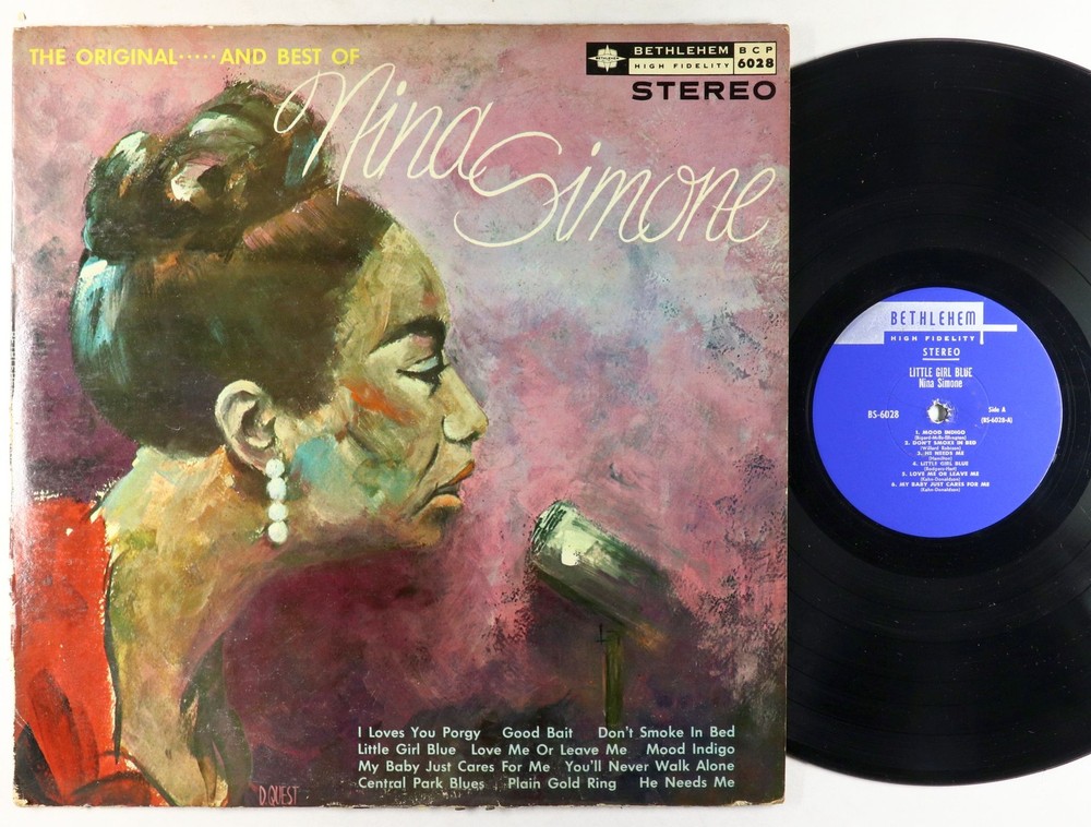 Nina Simone - Little Girl Blue LP - Bethlehem - BCP-6028 Later Press