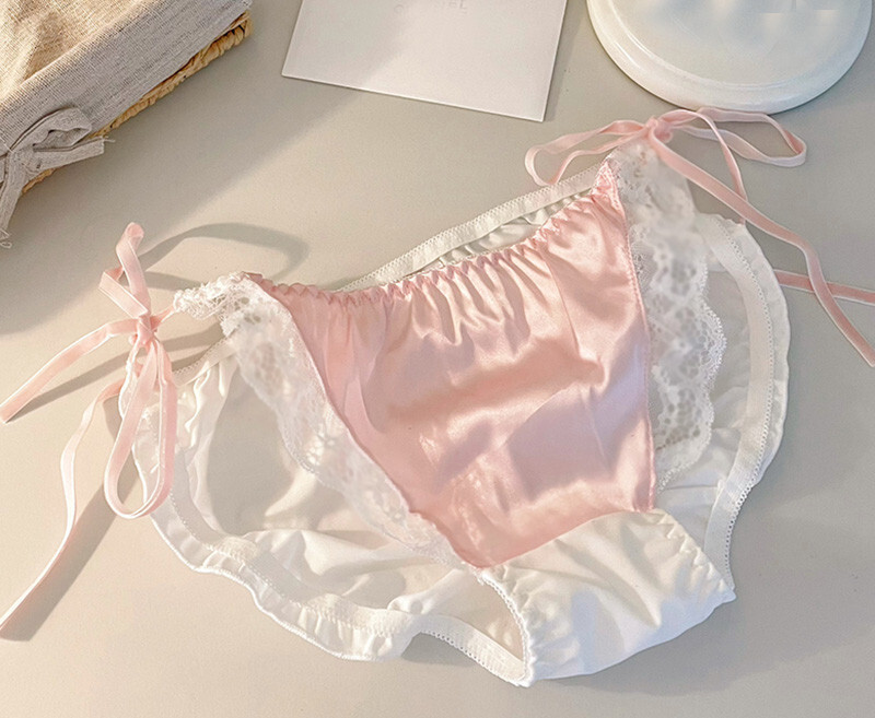 Japanese Sweet Lolita Girls Low Waist Briefs Underpants Sexy Underwear Panties