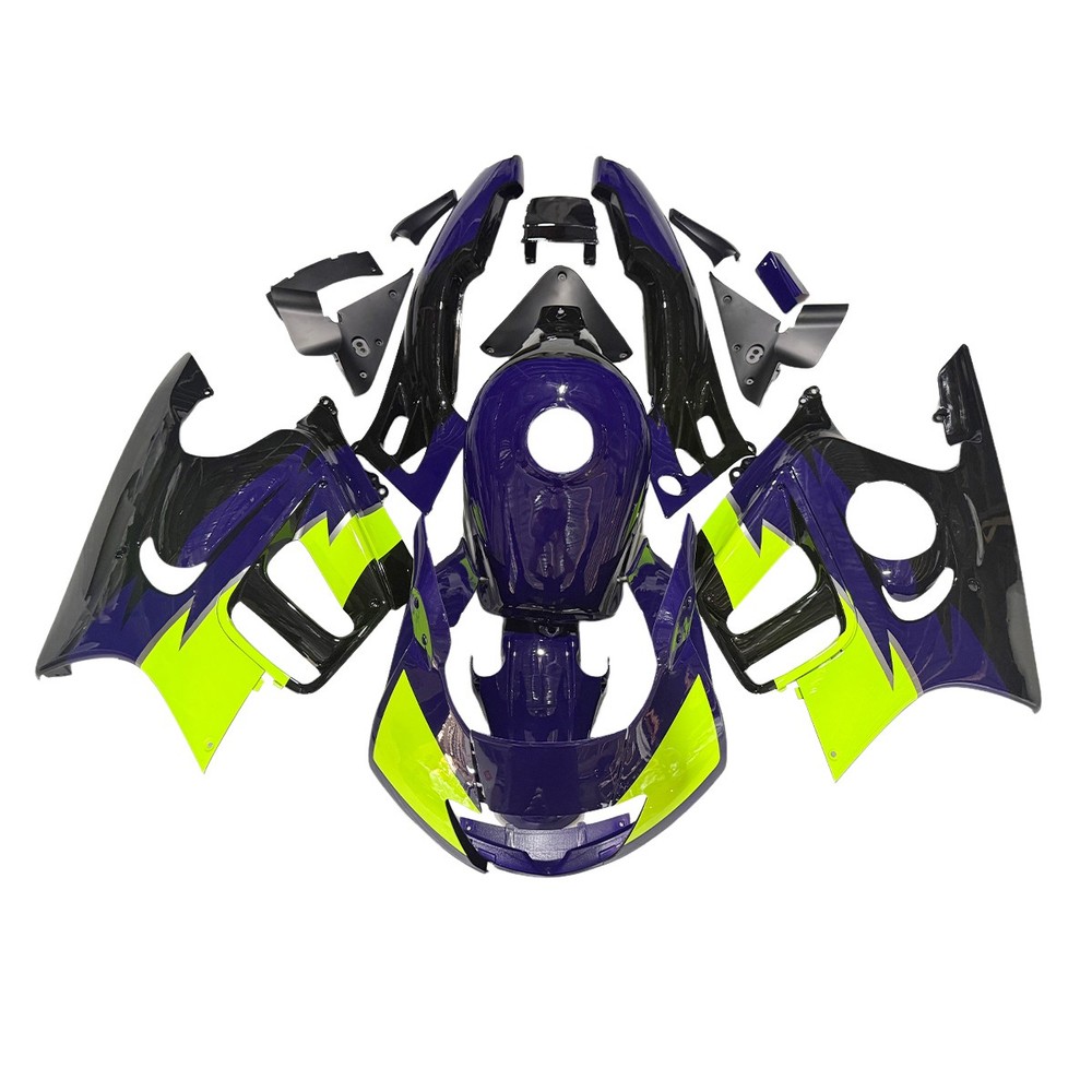 Yellow Blue Black Fairing Kit For Honda CBR600F3 1995 1996 ABS Plastic Bodywork