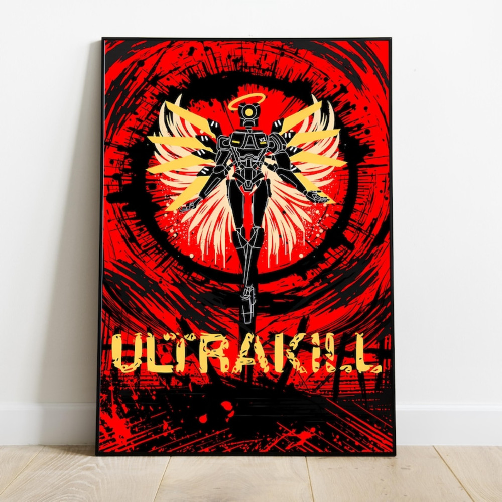 Ultrakill Poster Gaming Wall Art Retro FPS Video Game Print Decor #2