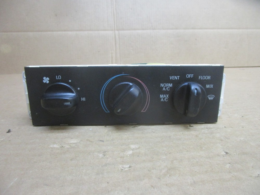 98-11 Ford Crown Victoria Temperature Climate Control Heat A/C Dash AC 1998-2011