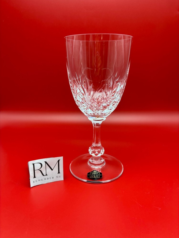 Vintage Saint Louis St. Louis Crystal France MASSENET  Wine Goblet -  6-7/8”