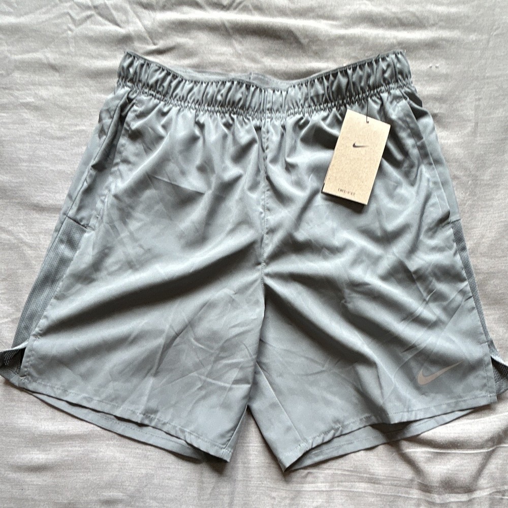 Nike Challenger Dri-FIT Men's Running Shorts Gray S 7