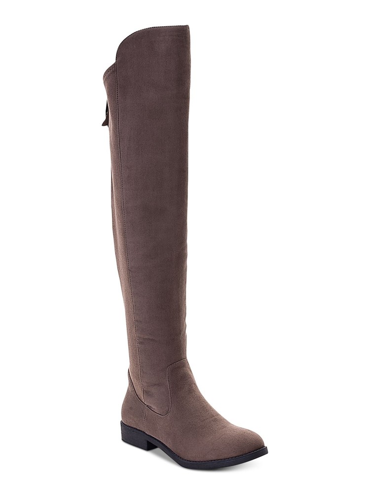 STYLE & COMPANY Womens Brown Hayley Round Toe Block Heel Dress Boots Shoes 6 M
