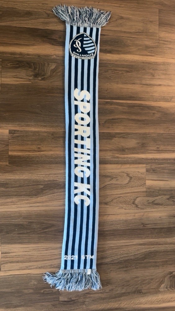 Sporting Kansas City MLS Soccer Scarf Blue