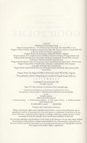 Good Poems, American Places