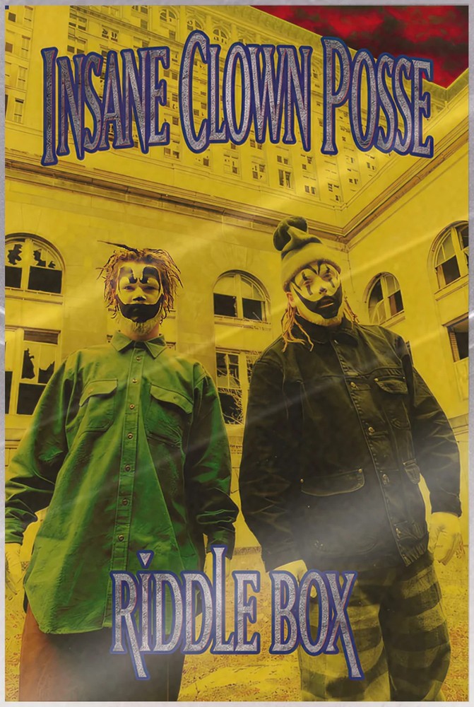 Insane Clown Posse - Music Poster (ICP - Riddle Box) (Size 24 x 36