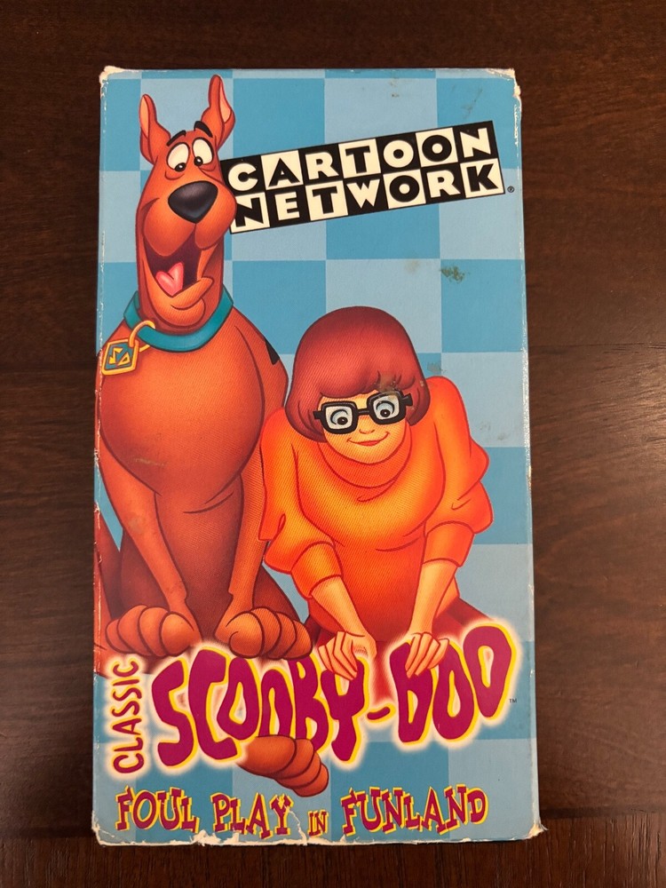Scooby-Doo Foul Play in Funland Cartoon Network VHS Pre-owned