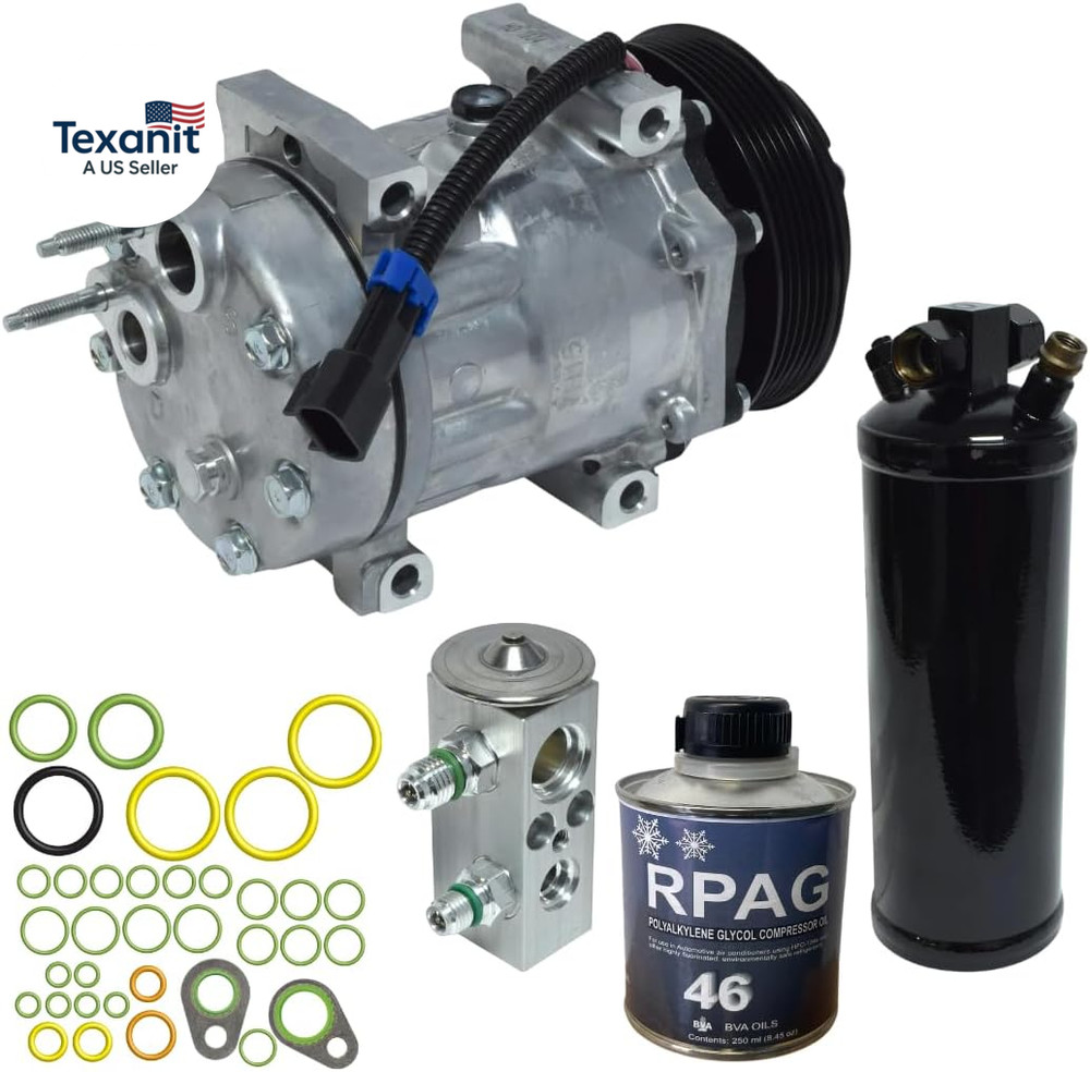 A/C Compressor Kit for International/Navistar 9200I 9400I 9900I 9400 9200 Paysta