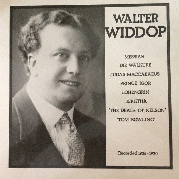 Walter Widdop - Used Vinyl Record - A15851z