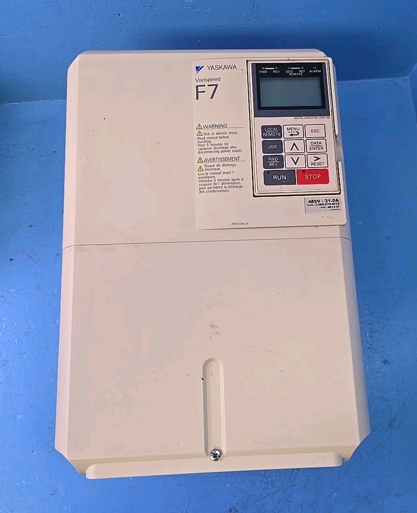 Yaskawa CIMR-F7U4015 37-40A 480V 3Ph AC Drive