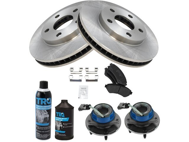 2000-2005 Triumph Bonneville SE Front Brake Pad Rotor Wheel Hub Kit 78MRCF