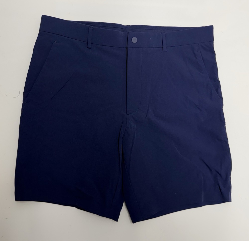 Polo Ralph Lauren RLX Golf Woven Straight Shorts Navy Blue 32 NWOT