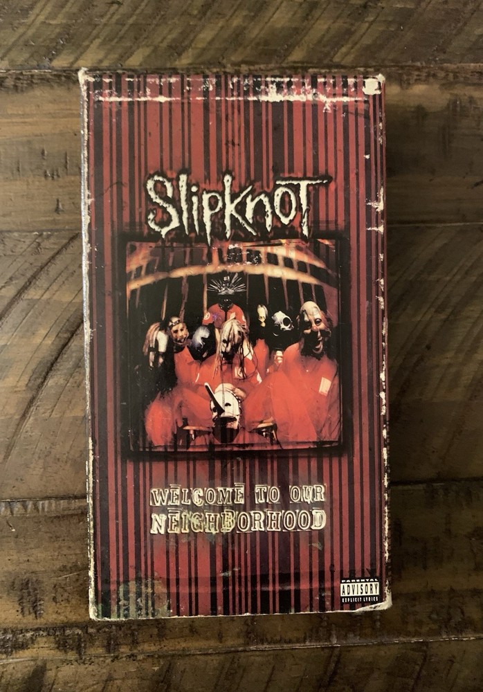 Slipknot Welcome To Our Neighborhood VHS 1999 Roadrunner Metal Video Tested